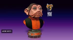 Nien Nunb 1_2 Scale Bust